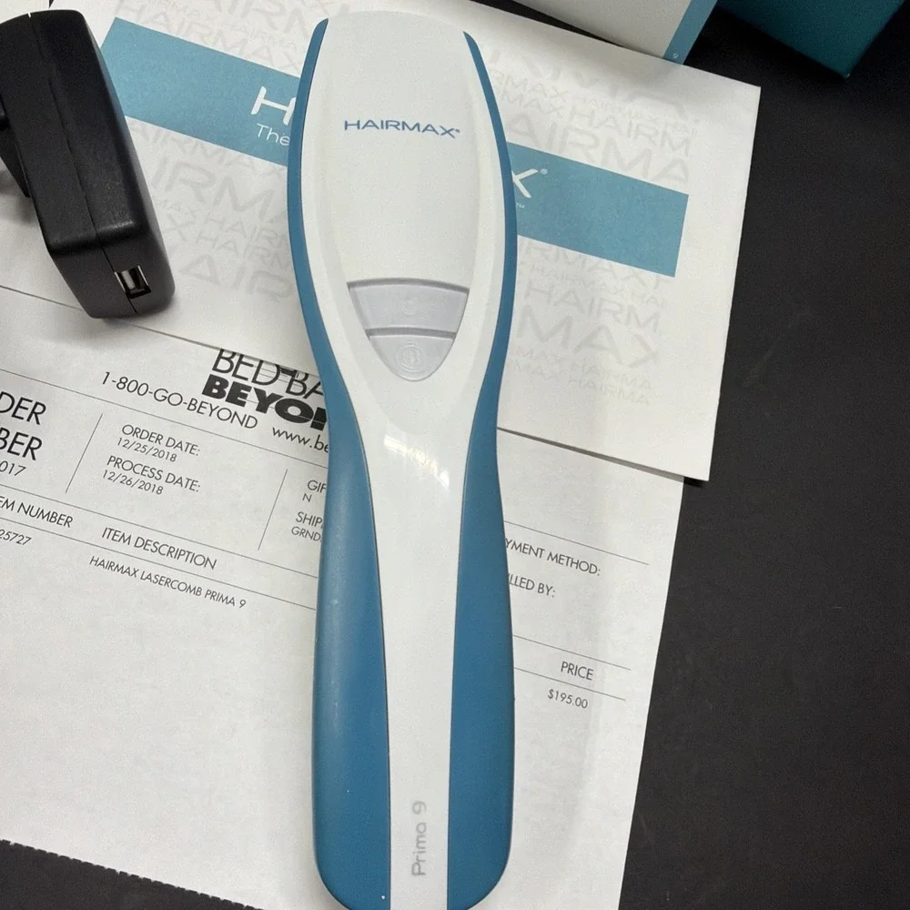 Authentic HairMax Laser Comb Ultimate 9- Hair Treatment-Excellent SEE PICTURES